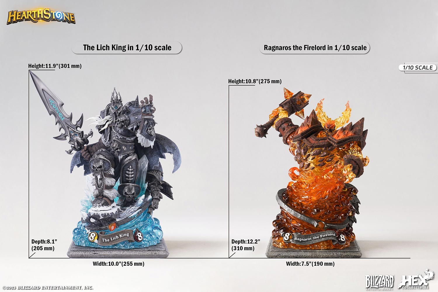 HEX Collectibles - 炎魔之王拉格纳罗斯1/10比例雕像