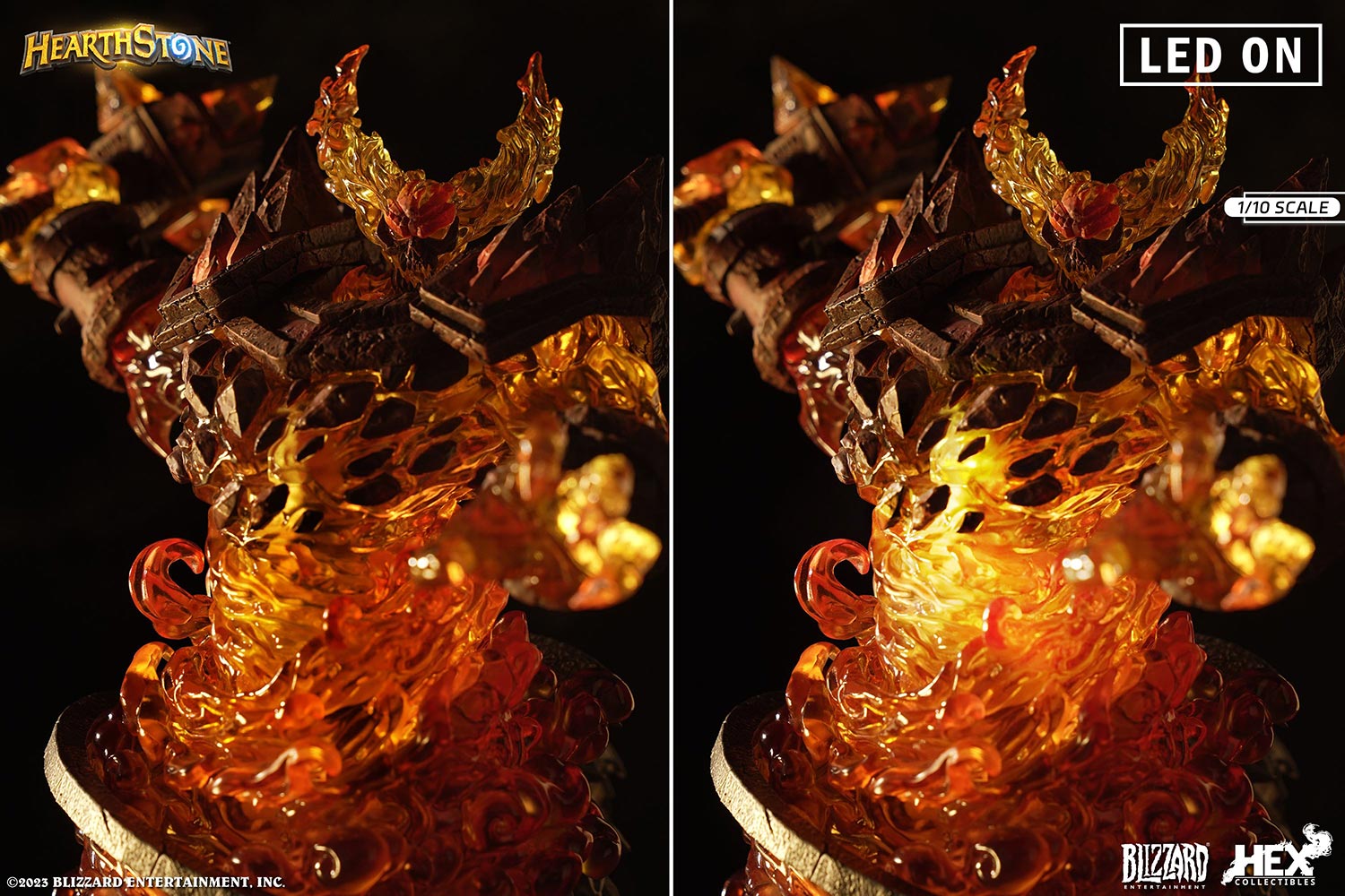 HEX Collectibles - 炎魔之王拉格纳罗斯1/10比例雕像