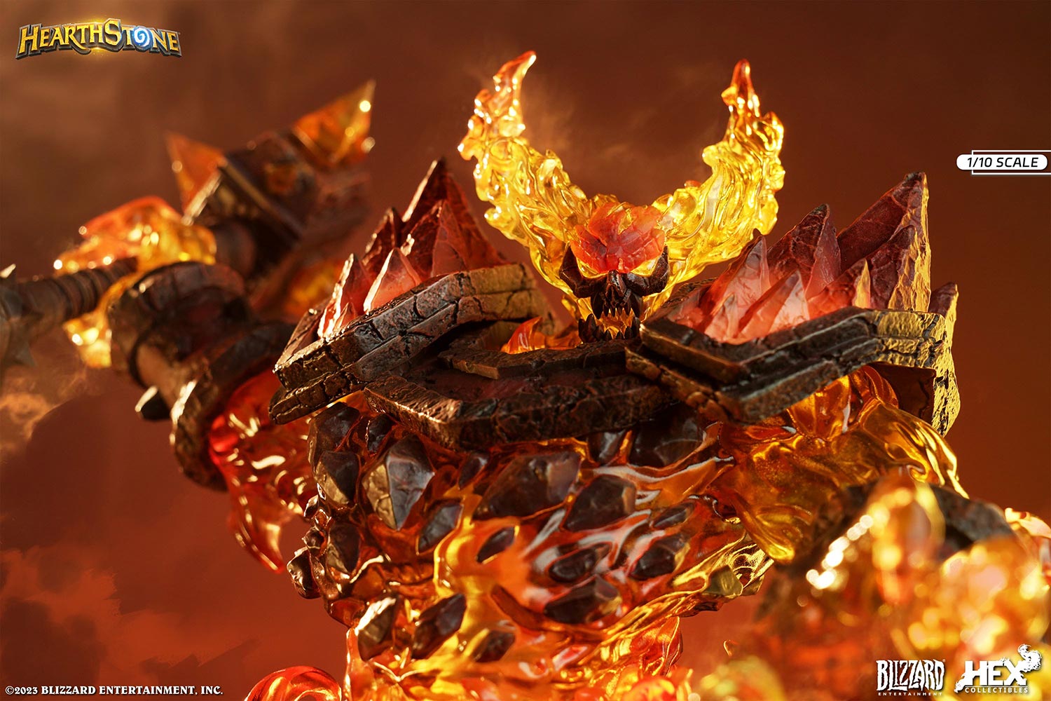 HEX Collectibles - 炎魔之王拉格纳罗斯1/10比例雕像